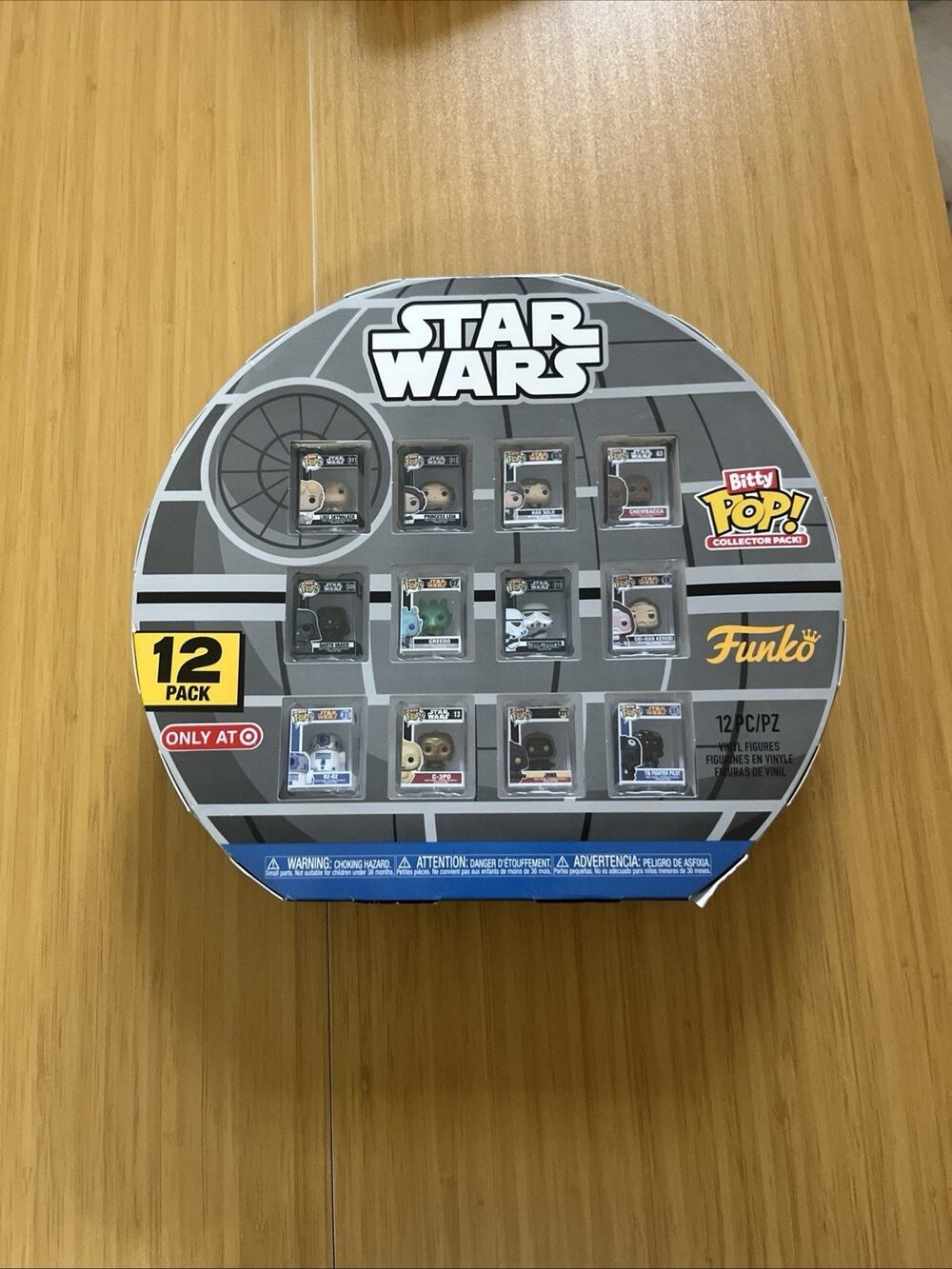 STAR WARS Funko BITTY POP DEATH STAR Target Limited Collectors 12 Pack New